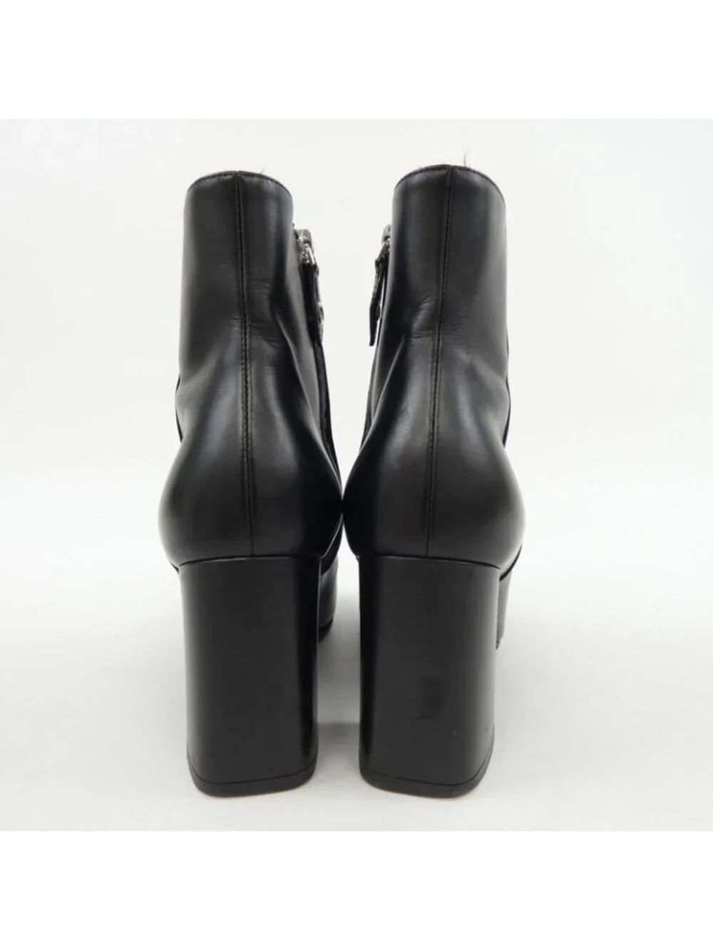 Louis Vuittone Line Size 37 Black Boots - Picture 5 of 6